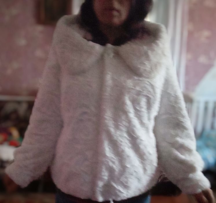 ТЕРМІНОВО!!!Весільна шубка / свадебная шубка, демісезона шуба, шуба