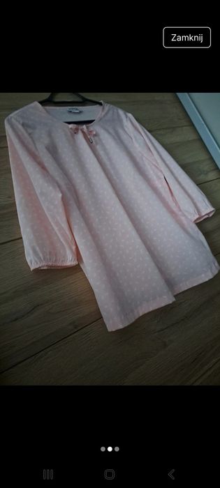 Bluzka pudrowa r XL