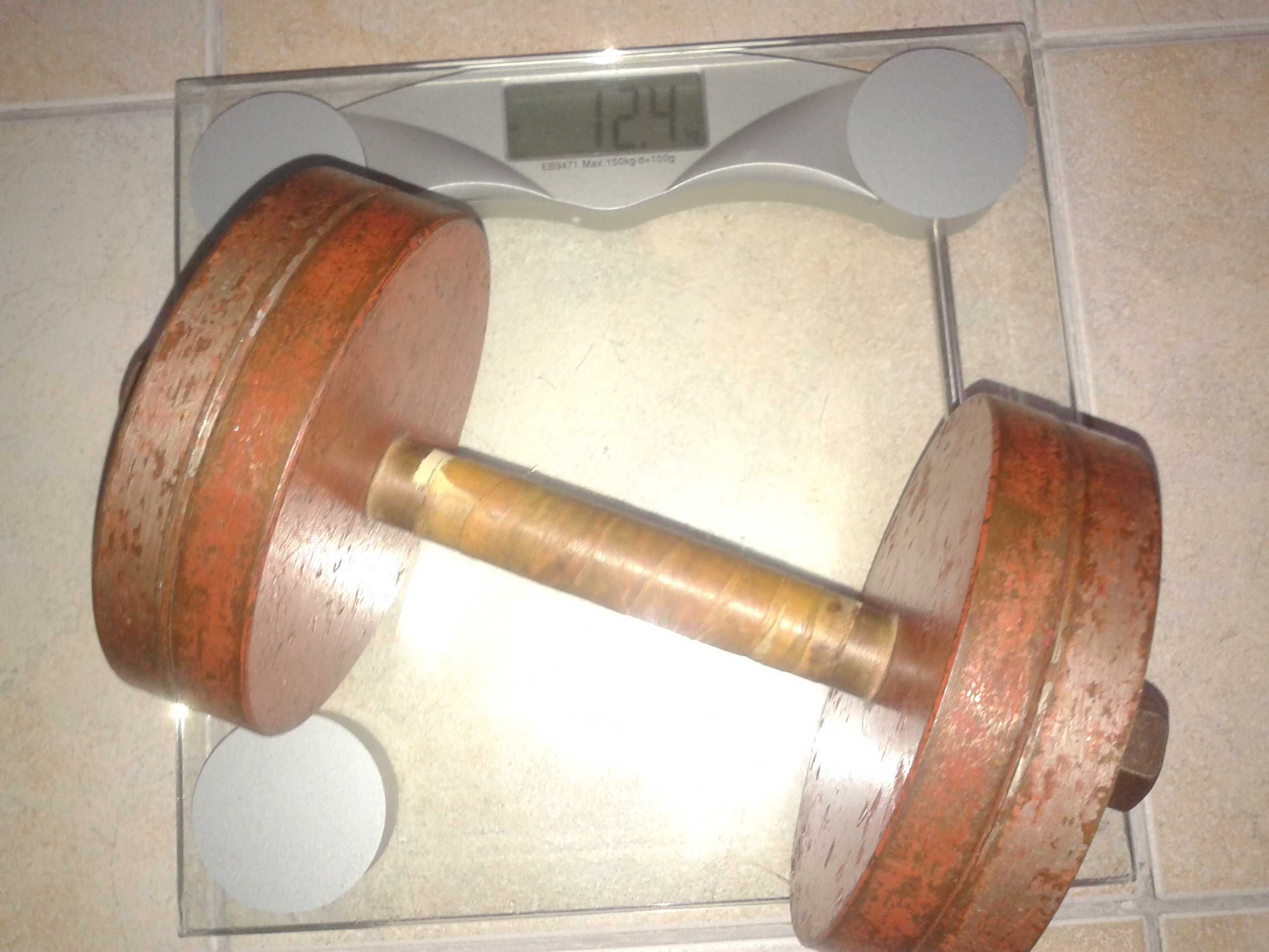 hantla hantle żelazo 12,4 kg , kettlebell 12