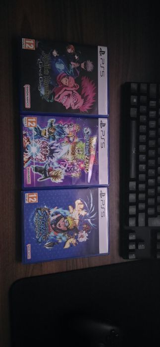 Unidade de disco dragon ball naruto jujutsu ps5