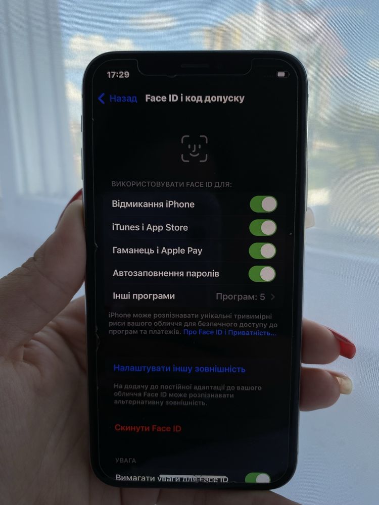 Iphone X 256GB Space gray