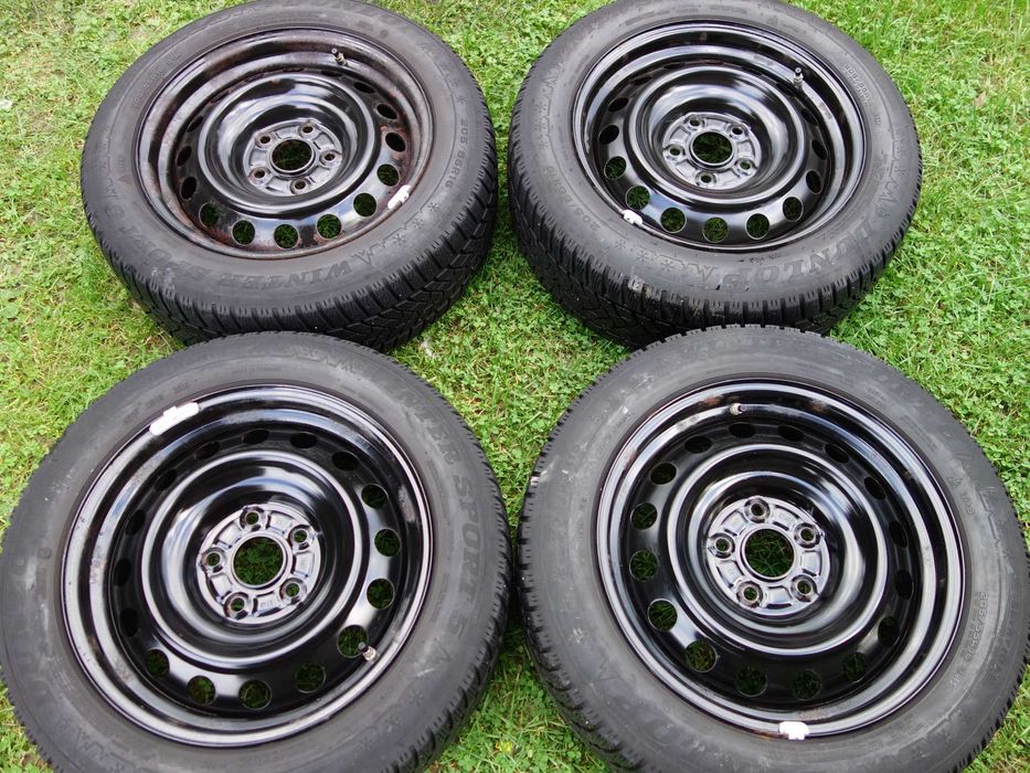 Koła Zimowe TOYOTA COROLLA AURIS AVENSIS 16''  Dunlop Czujniki TPMS