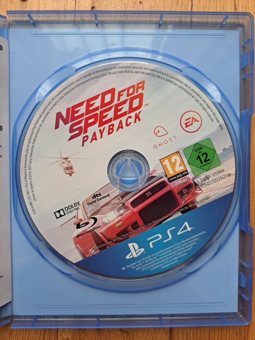 Gra Need for Speed PS4 i PS5