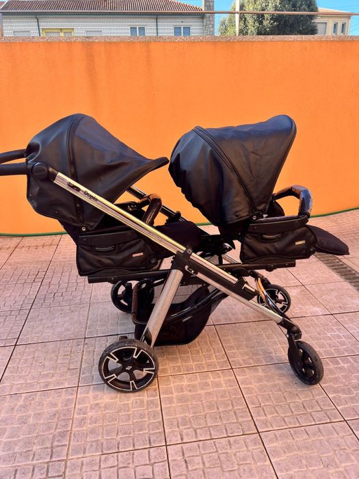 Carrinho da bebecar para gemeos em excelente estado