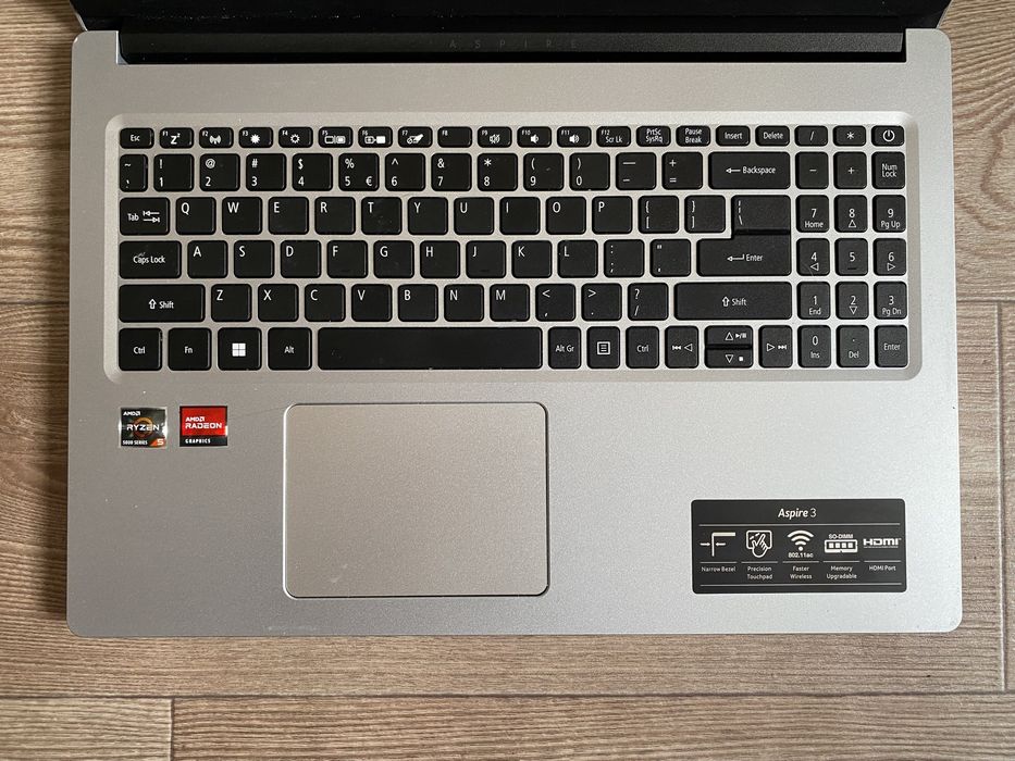 Acer Aspire 3 A315-43 | ryzen 5 5500u | 8gb | 256gb ssd m2 | FHD