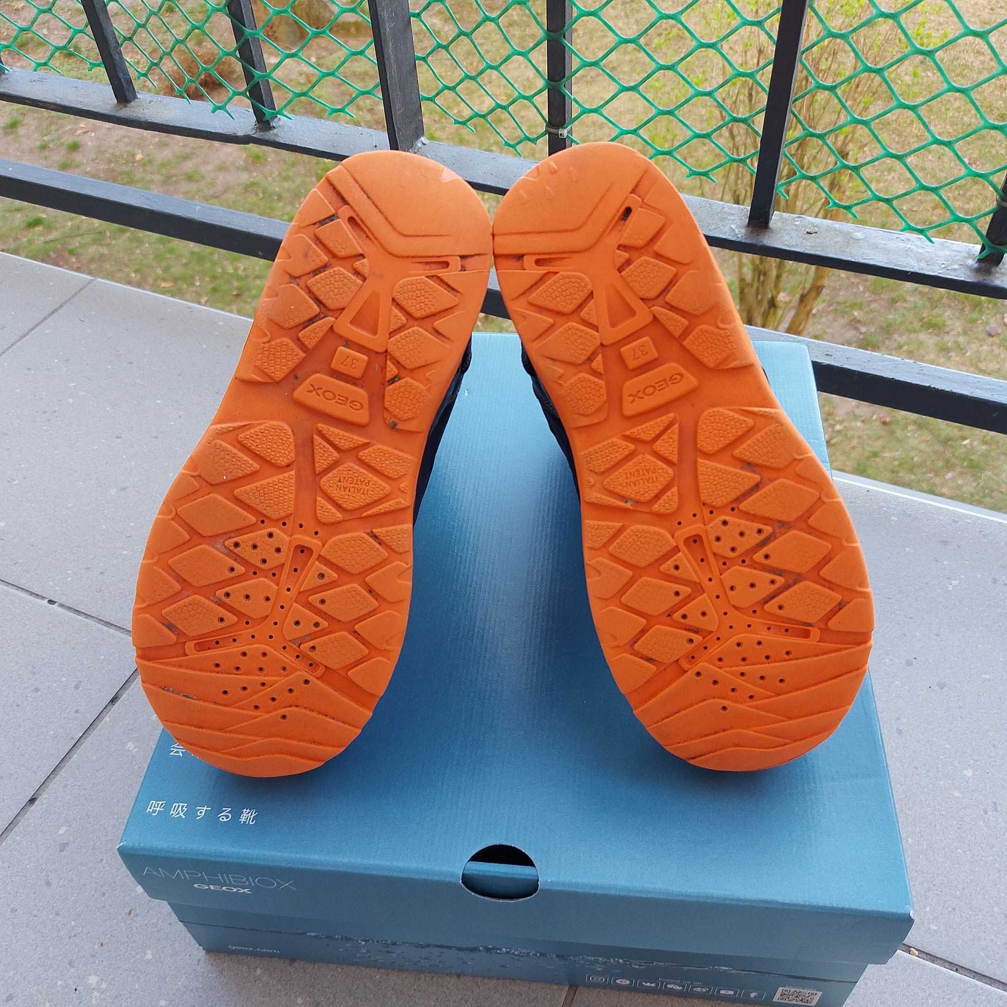 buty zimowe kozaki śniegowce Geox r. 37 dł. wkł. 24,7 cm gwarancja db