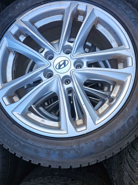 5x114.3 alufelgi oryginalne hyundai kona koła zimowe 215/55/17