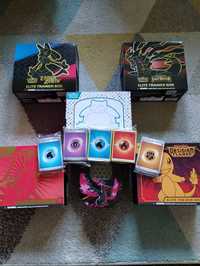 Pokemon TCG - zestaw boxów i kart energii - cena za komplet