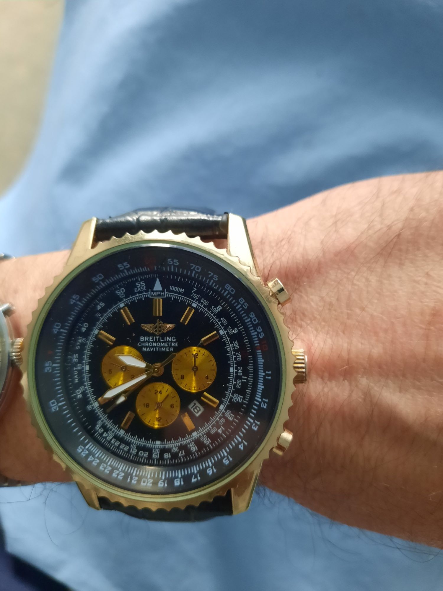 Часы Breitling кварц рабочие