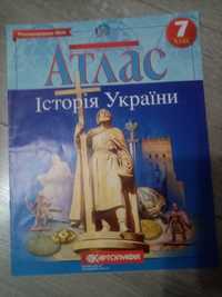 Атлас, 7 клас, історія України