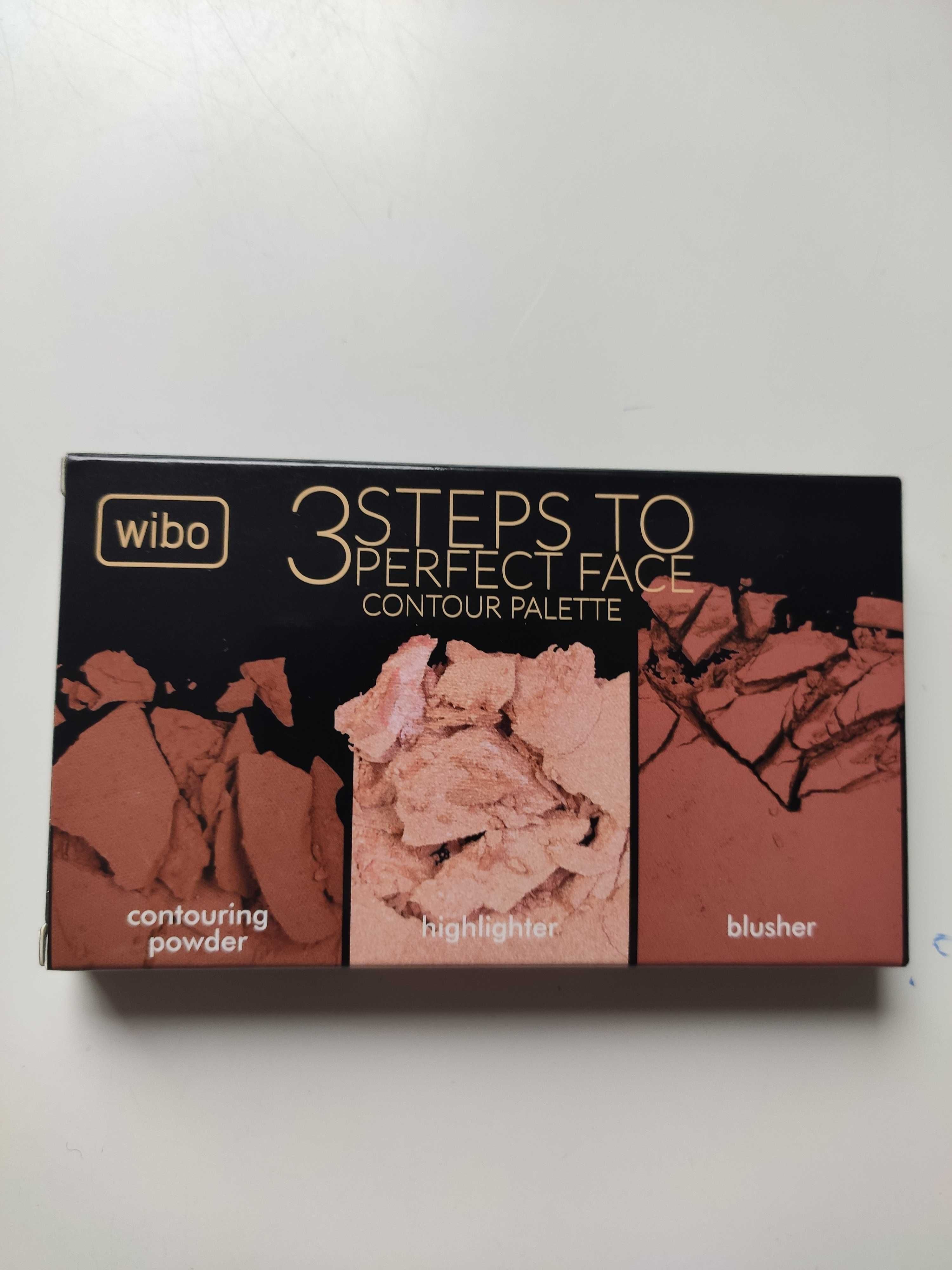 Wibo  3 Steps to perfect face Paleta do konturowania twarzy