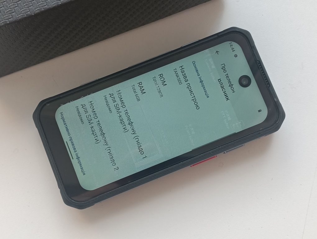 Міні смарт SERVO TANK500 3,88" 6/128Gb Android 12 3000 мАг IP68 4G PTT