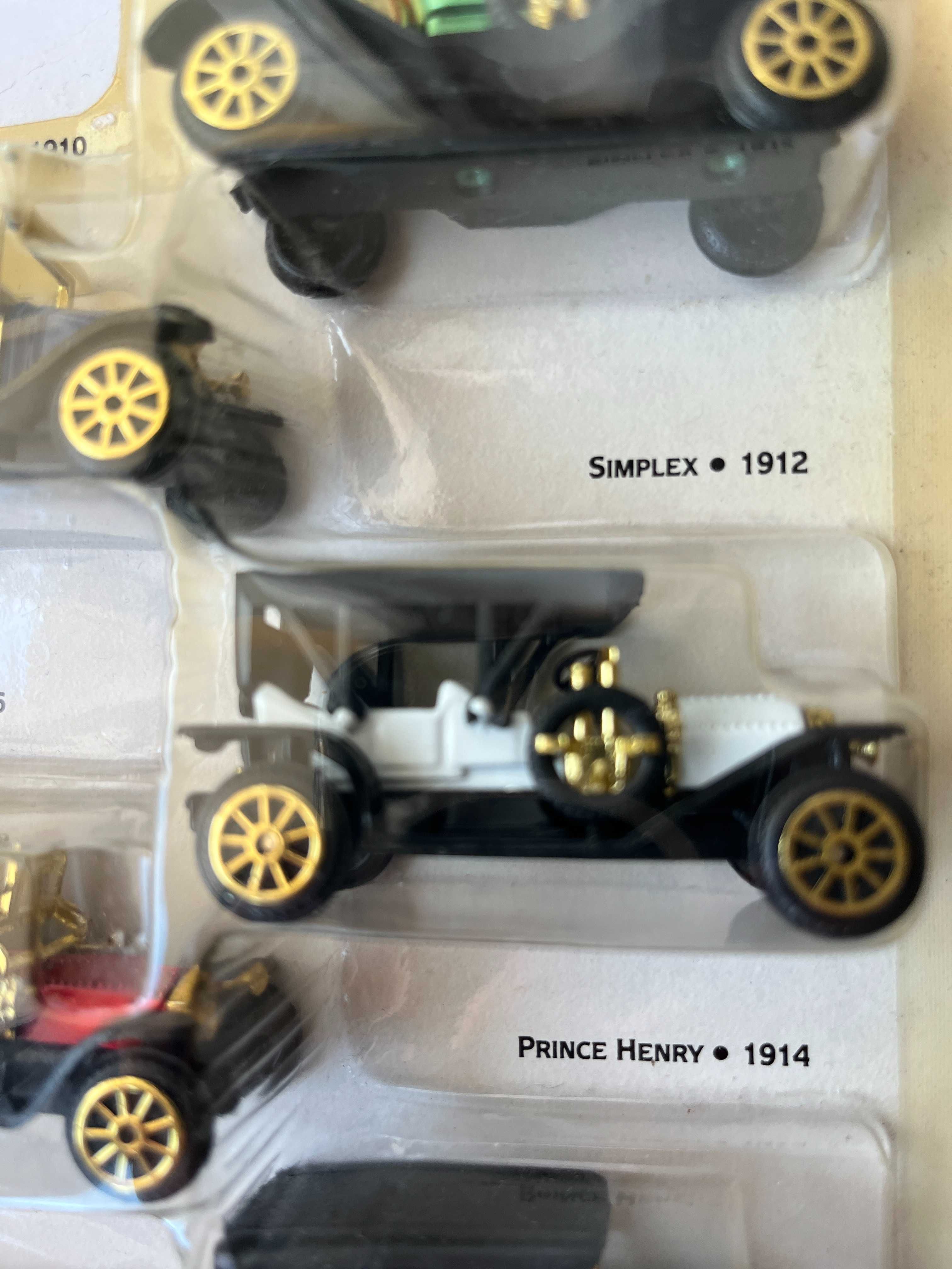 Set of 6 Vintage Cars (Fabric.Portugal - Macau 80's) - Orig. Packaging