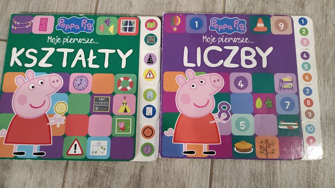 Książeczki Świnka Peppa moje pierwsze liczby i kształty