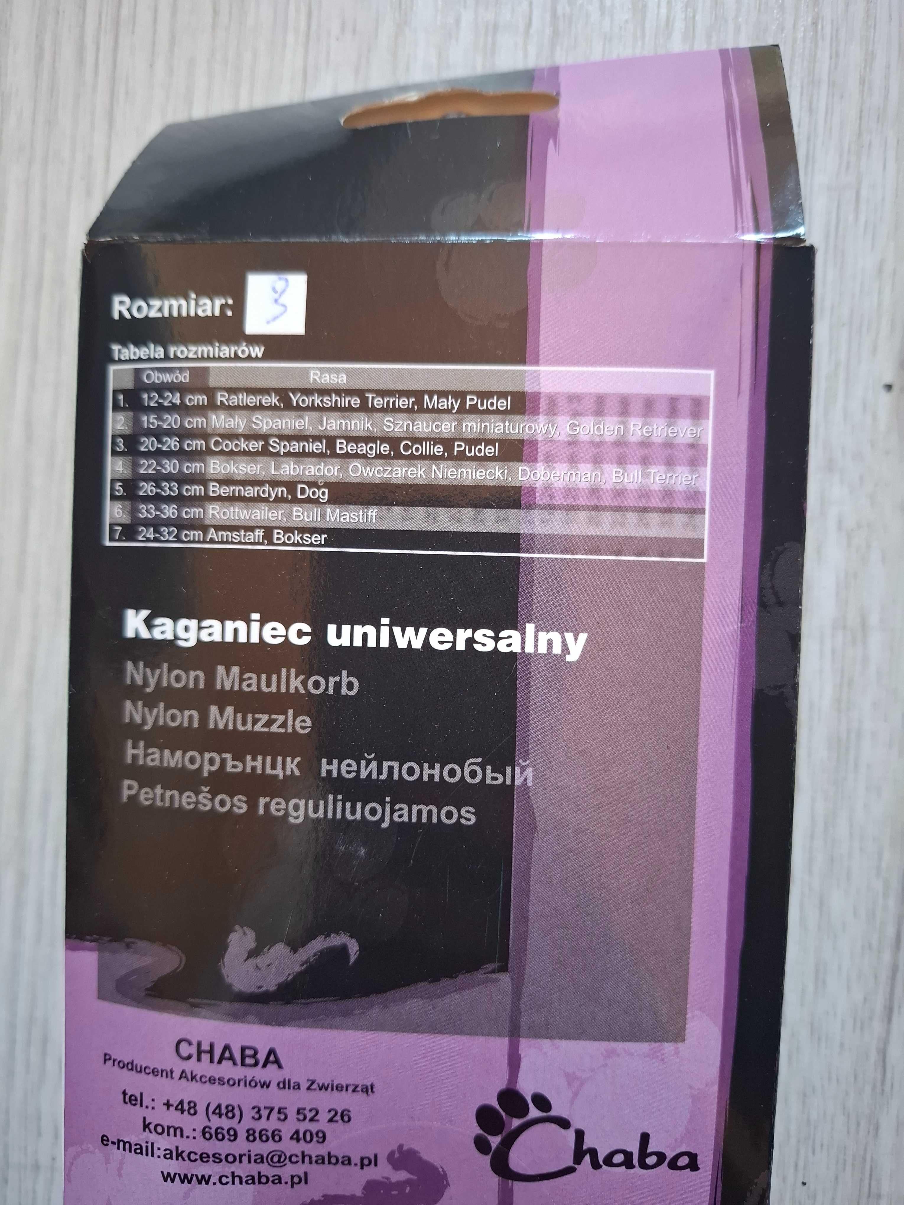 Chaba kaganiec uniwersalny rozmiar 3 spaniel beaggle