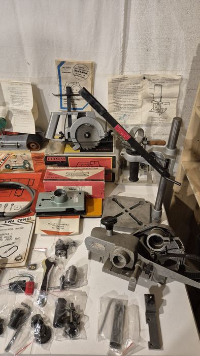 Wiertarka Celma PRCr 10/6 S zestaw fabrycznie nowy Unikat 30 przystawe