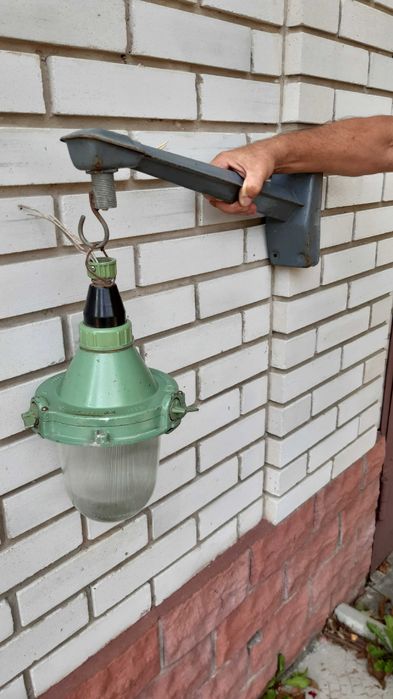 індустріальний промисловий світильник vintage loft