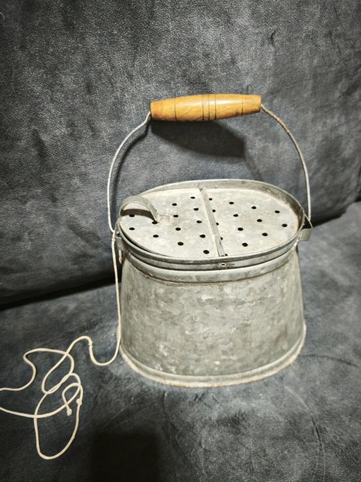 Sadzyk na żywca pojemnik na ryby PRL