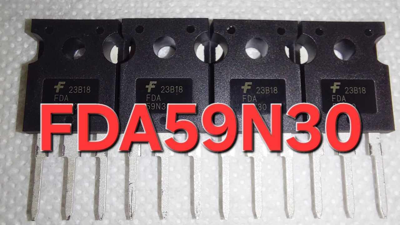 Транзистор польовий N-канальний FDA59N30