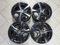 4xAlufelgi 16" MSW 19 16''7J ET45 5x120 Matt Black NOWE