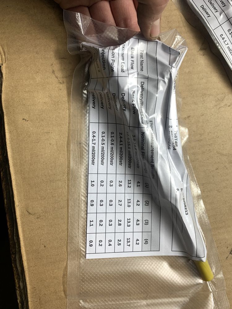 Wtryskiwacze Wtrysk bmw e60 e90 m47 163 m57 218, 320d 530d 520d