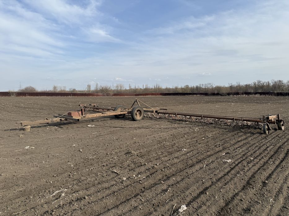 БЗП-16м борона зубзата прицепна 16 метрів