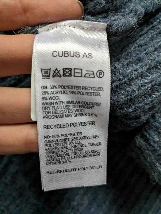Вязаный теплый свитер, в*язаний теплий светер H&M, NAKED, CUBUS