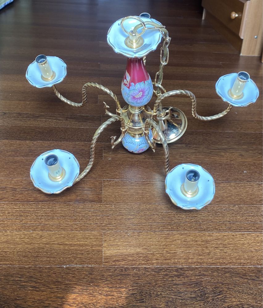 Candeeiros Porcelana pintura chinesa
