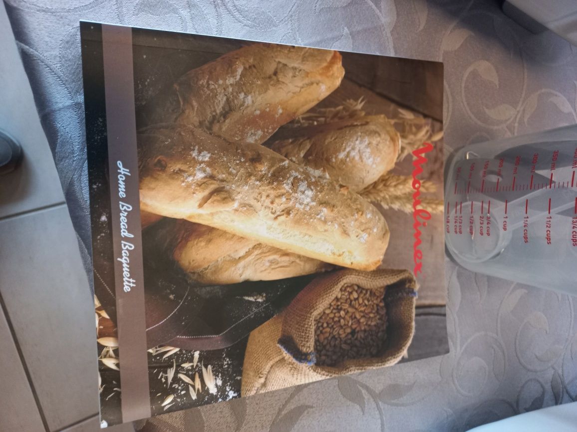 Máquina fazer pão moulinex home bread baguette