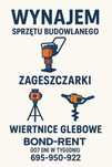 Wynajem zagęszczarki nowelatory wiertnice glebowe