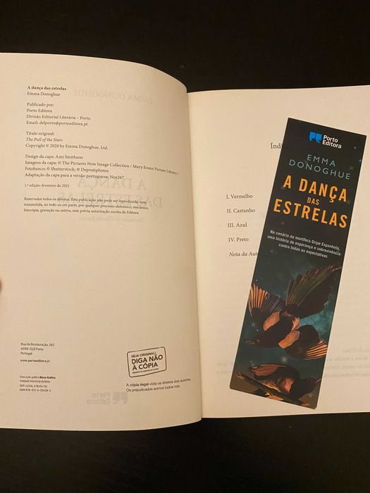 Livro A dança das estrelas de Emma Donoghue