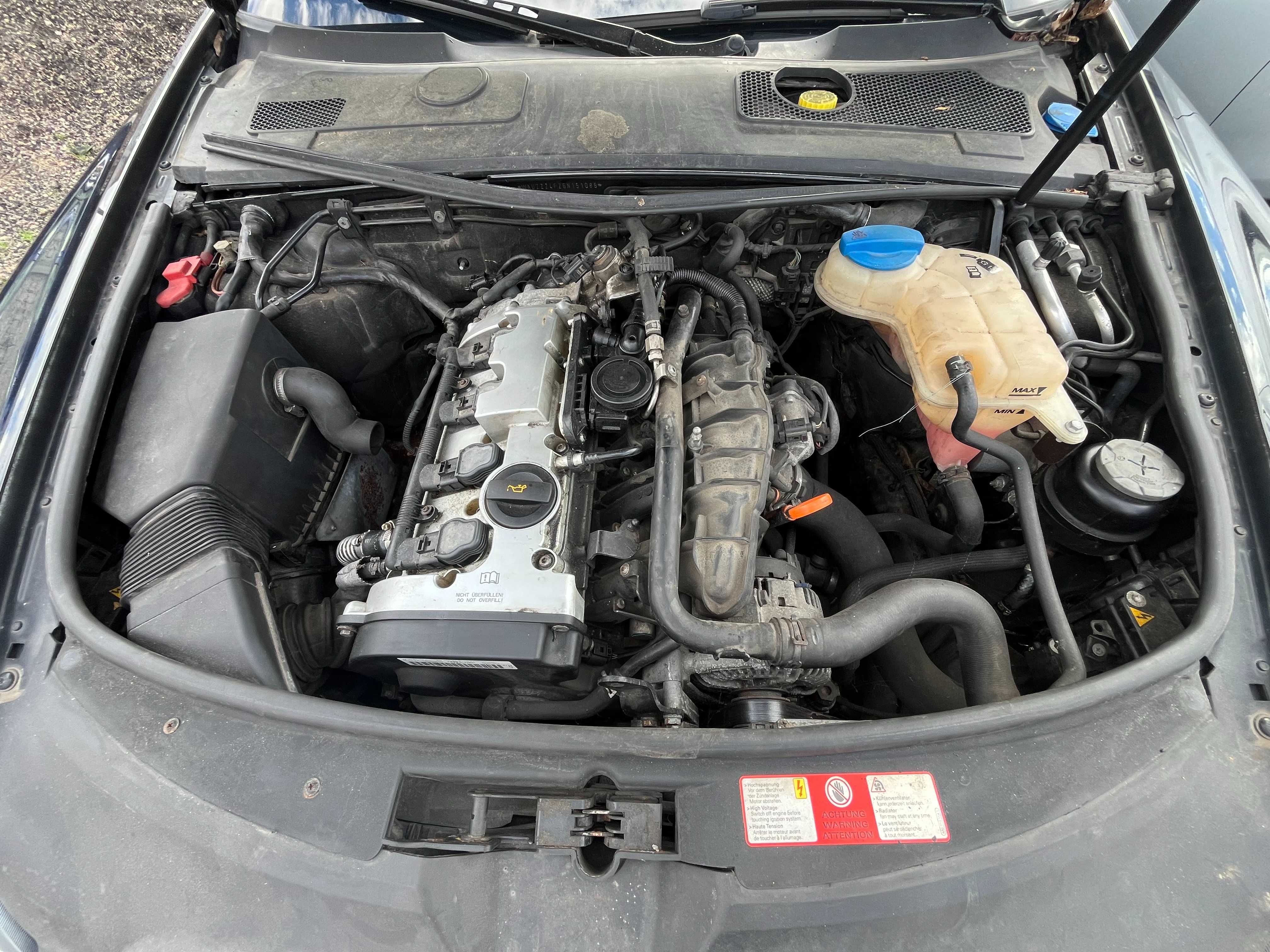 audi a6 c6 2.0b bpj 125 kw lak ly9b samochód na części