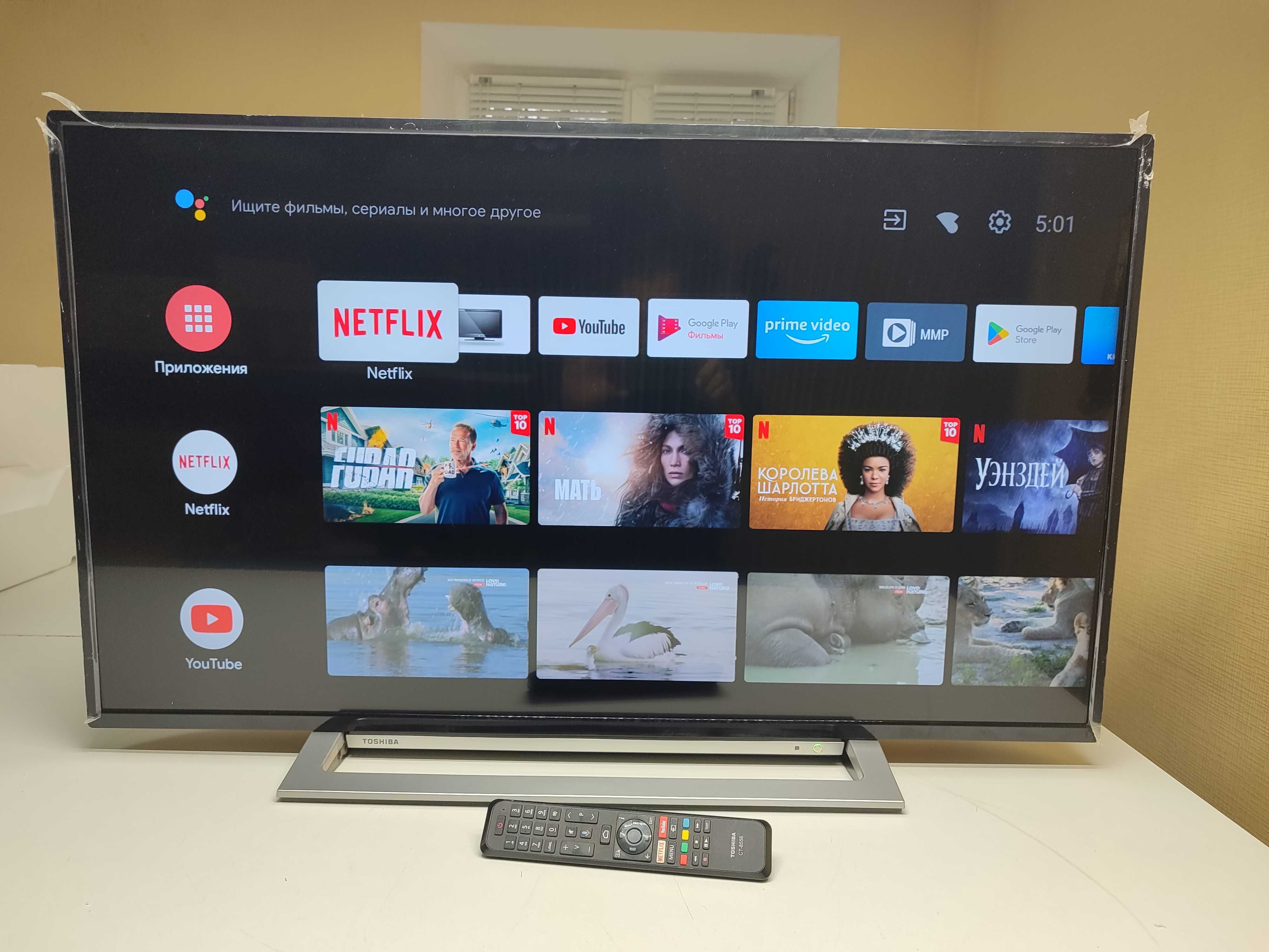 Телевізор Toshiba 43UA3A63DG, 43" 4К VA матриця Direct LED, SmartTV