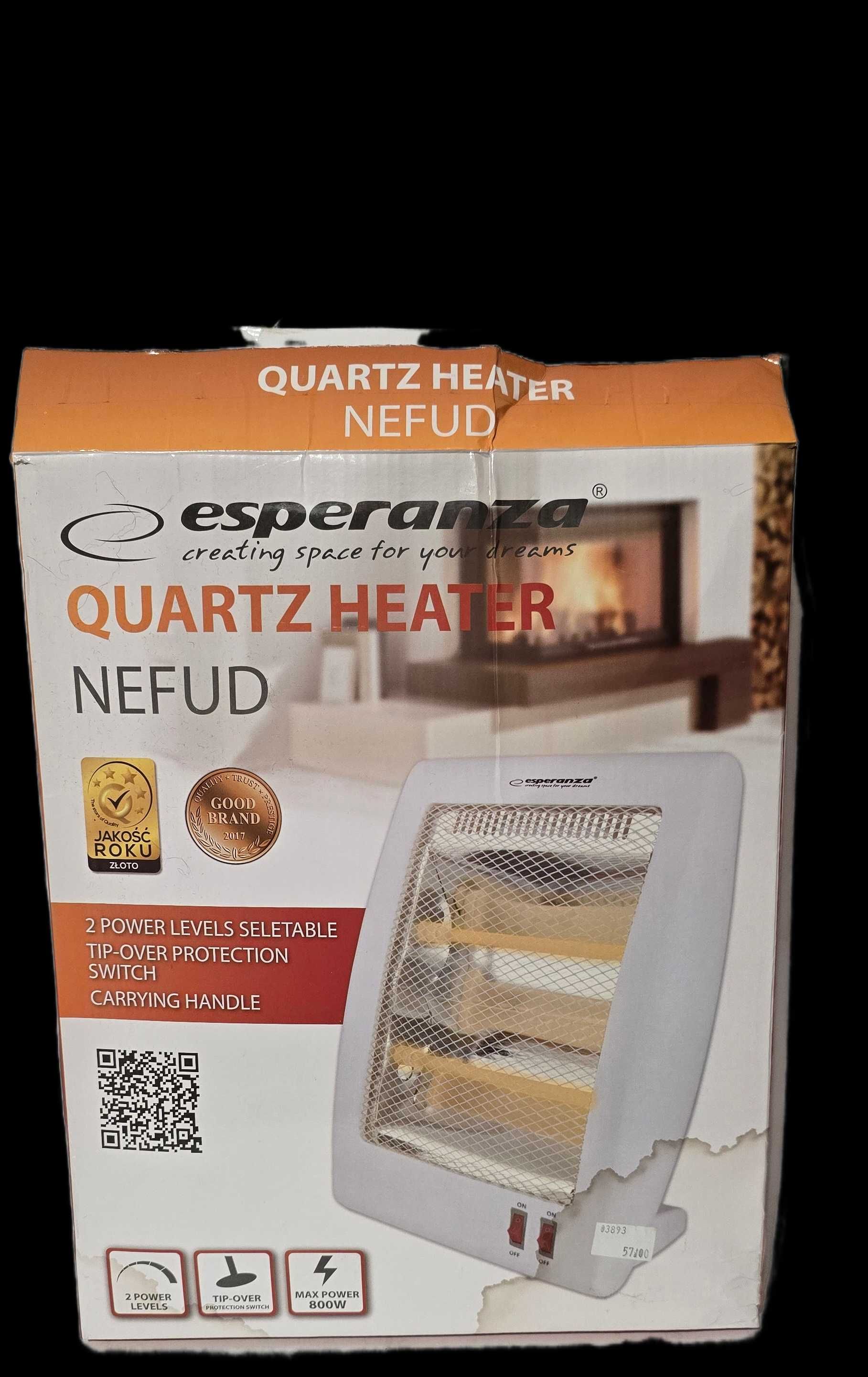 Grzejnik kwarcowy Esperanza 400W/800W Nefud