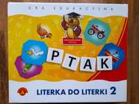 Gra edukacyjna LITERKA DO LITERKI 2