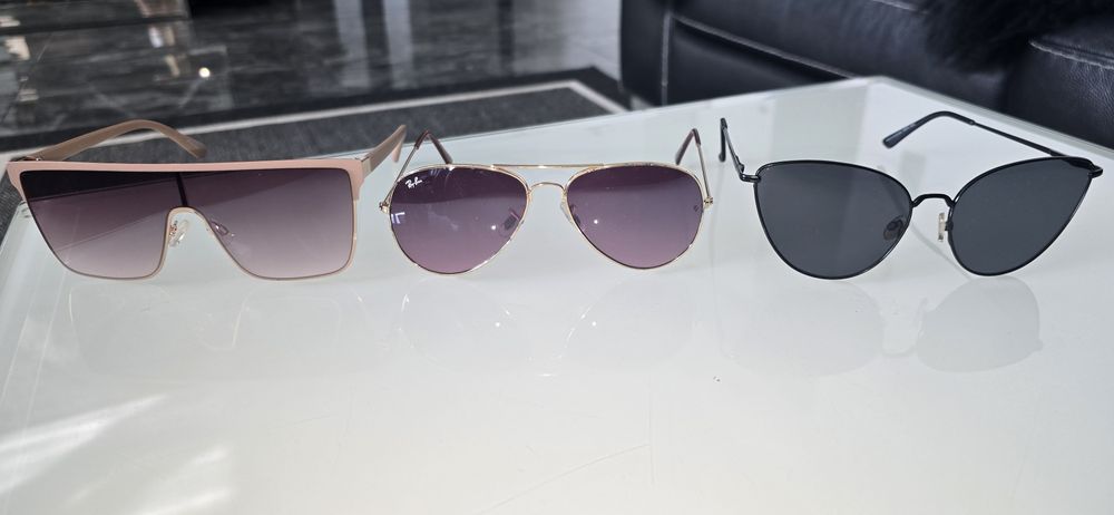Okulary damskie zestaw 3 szt. Ray Ban Aldo Reserved