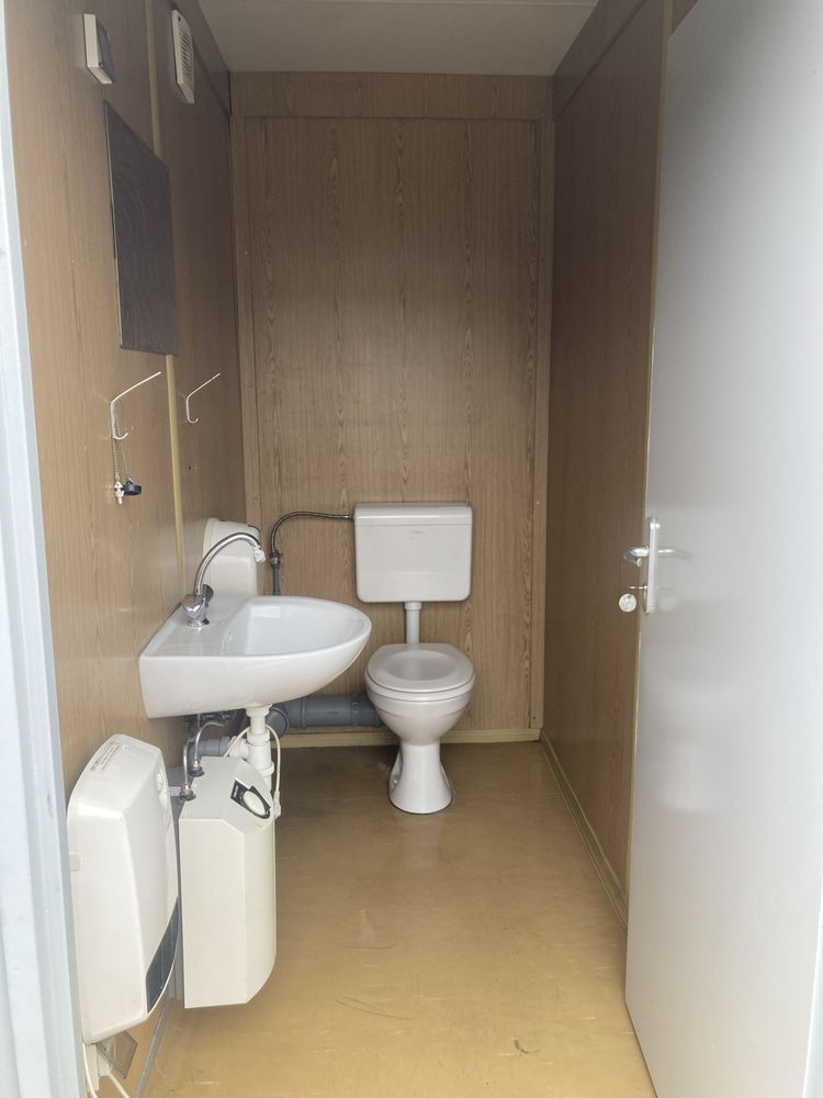 Kontener sanitarny damsko/męski Containex kontener socjalny kontenery