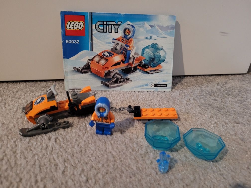 Lego City 60032 skuter śnieżny