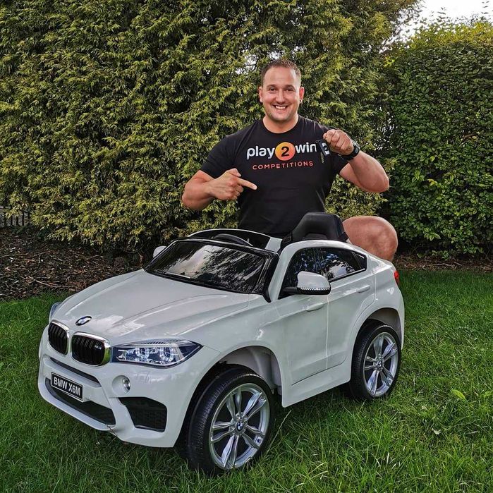 BMW X6M samochodzik na akumulator dla dzieci