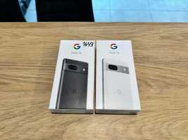 Nowy Google Pixel 7a 8/128GB Czarny Biały GW24m dystr.EU Sklep