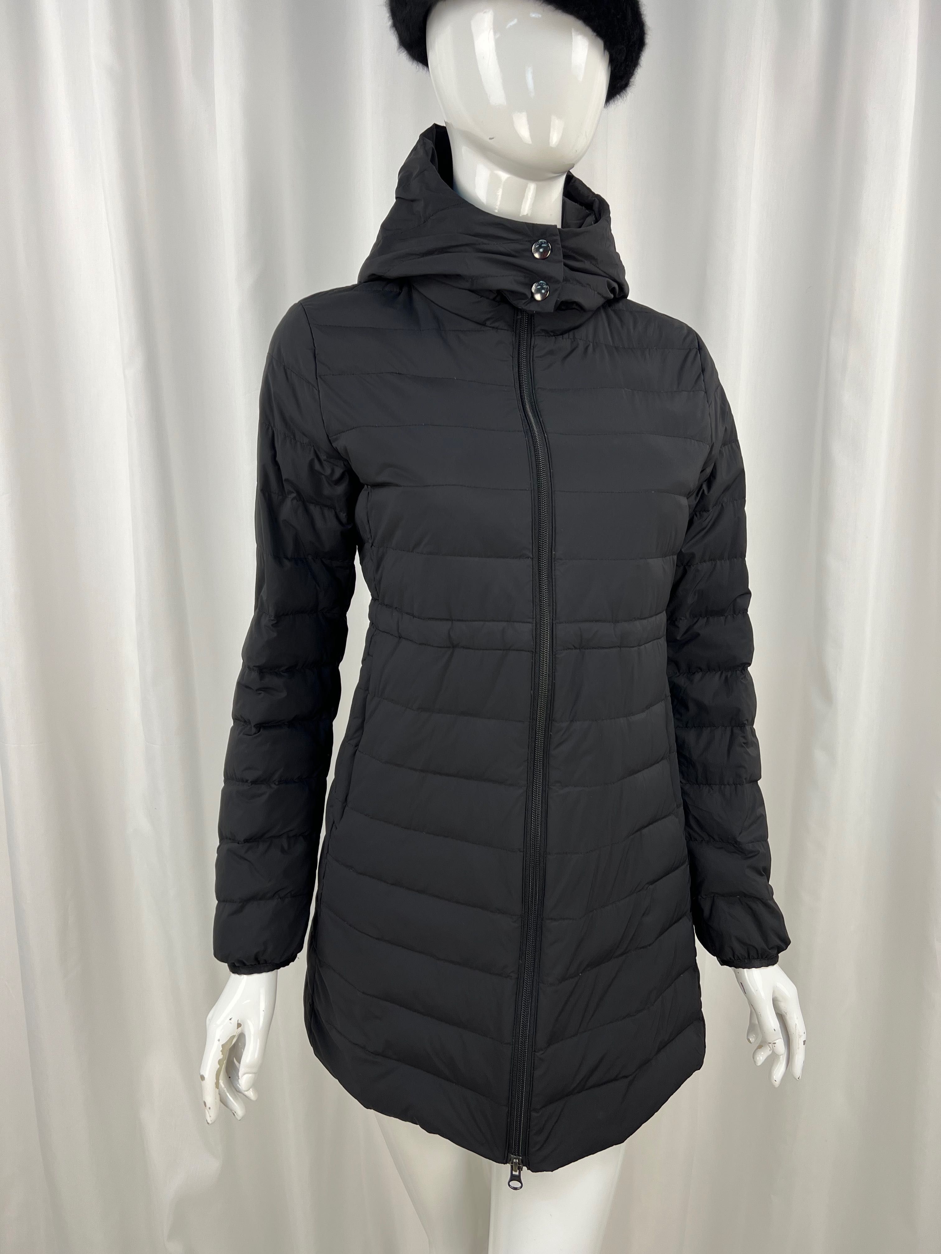 WOOLRICH Down Jacket подовжена пухова куртка з капюшоном ВУЛРІЧ