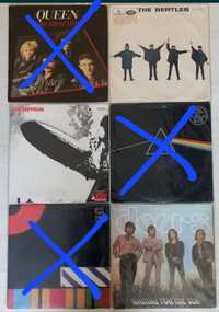 42 LPs Pink Floyd Beatles Queen Led Zeppelin Motorhead J.Priest Kiss