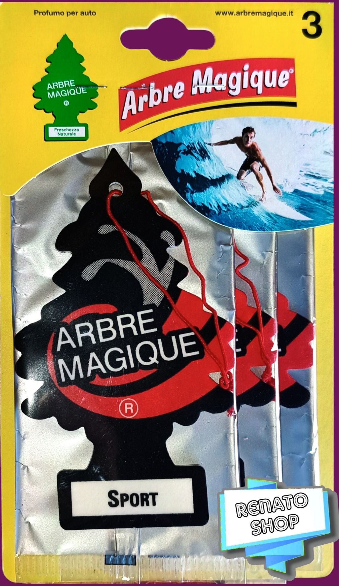 Ambientadores Carro "Arbre Magique"  Vários aromas*