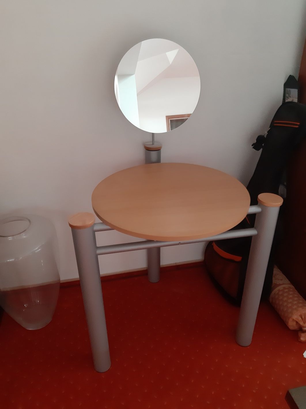 Toaletka z lustrem stolik biurko konsola agatanowoczesna model vinotti