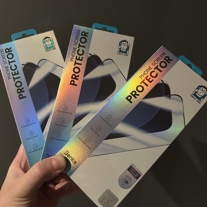 Szkło ochronne hartowane marki Benks do iphone 17 pro oraz pro max