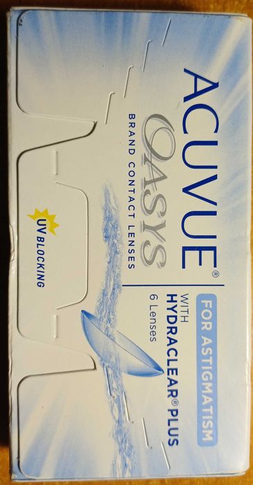 Acuvue oasys for astigmatism - soczewki kontaktowe