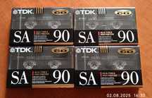 Kasety magnetofonowe TDK SA90