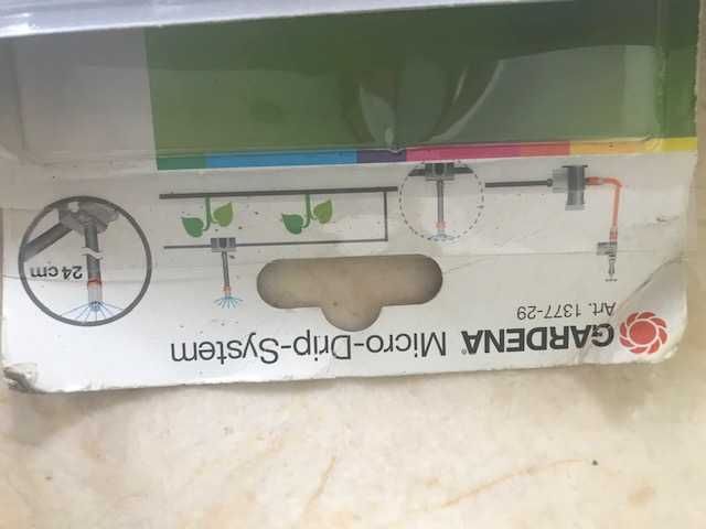 Gardena Micro - Drip system - tubo de prolongamento  24 cm  NOVO