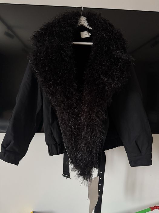 Куртка лама, парка, пуховик, шуба