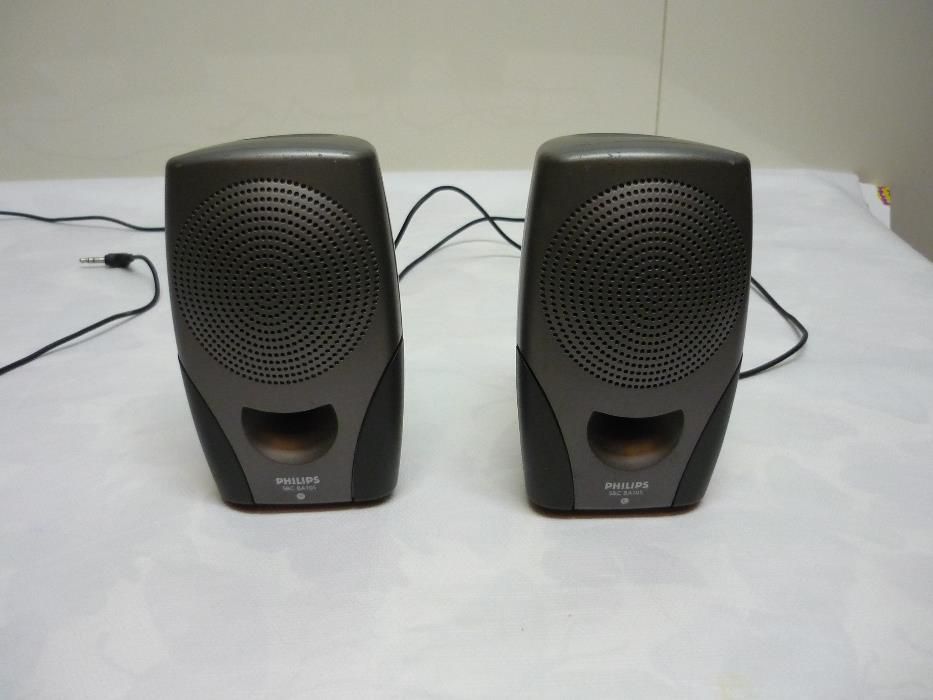 Vendo mini colunas Philips SBC BA 105 como novas